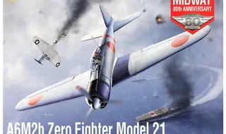 Academy : Mitsubishi A6M2b Zero Fighter Model 21│The Battle of Midway 80th Anniversary