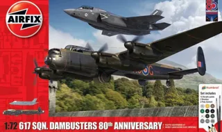Airfix : Lockheed F-35B Lightning II & Avro Lancaster B Mk.III (special) 617 Sqn. Dambusters 80th Anniversary