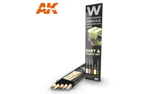Ak :  Dirt & Marks │ Crayon de Weathering