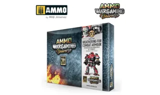 Ammo Wargaming Universe : Weathering pour armure de combat │ Pack de Weahtering 