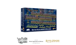 Black Powder Epic : British highlanders & Riflemen │ The Waterloo Campaign