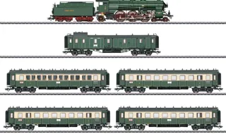 Coffret Bavarois Locomotive Vapeur S3/6 et 5 voitures MFX Sound