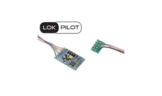 Decodeur Lokpilot 5 Basic 8 pins  DCC-ABC et Railcom 
