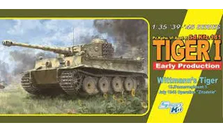 Dragon : Sdkfz 181 Ausf E Tiger I Wittmann's Tiger 