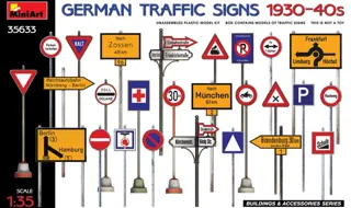 German Traffic Signs 1930-40s