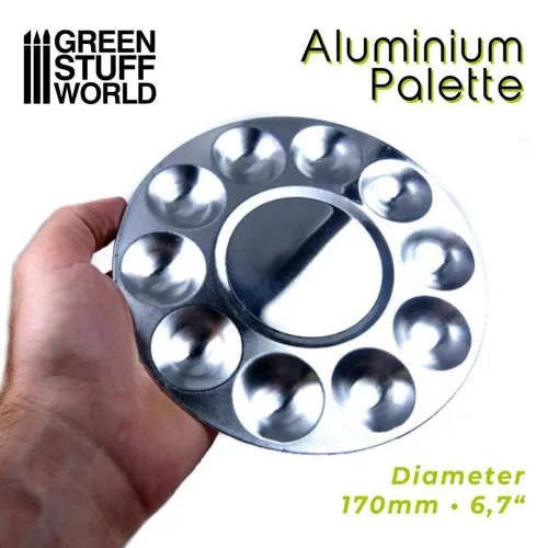 Green Stuff : Palette Aluminium │ 10 emplacements