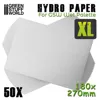 Green Stuff : Papier Sulfurisé pour Palette humide XL 180x270mm (50pcs)