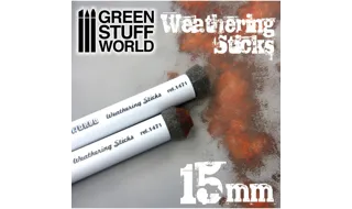 Green Stuff World : Weathering Stick 15mm (3pcs)