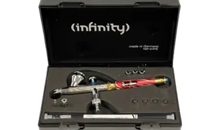 Harder & Steenbeck : INFINITY Giraldez Edition - CR plus 2in1 │ Aiguille & Nozzle 0.2/0.4mm │ Godet 2/5ml