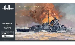 Heller : Collection Historique Bismarck + Tirpitz