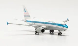 Herpa : American Airlines Airbus A319 - Piedmont Heritage livery – N744P “Piedmont Pacemaker”