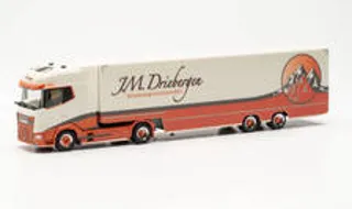 Herpa : DAF XG+ Kühlkoffer-Sattelzug „J.M.Driebergen“