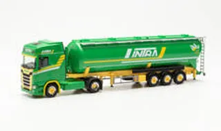 Herpa : Scania CS 20 HD Silo-Sattelzug / bulk semitrailer „Intra“