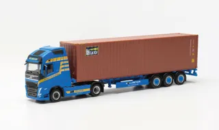 Herpa : Volvo FH Gl. XL 2020 Container-Sattelzug "Kollmeyer/Beacon" (Nordrhein-Westfalen/Bielefeld)