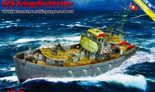 ICM : KFK Kriegsfischkutter │ WWII German Multi-Purpose Boat