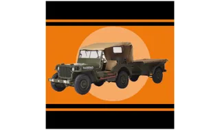 Ixo : Full Kit Jeep Willys & Trailler 
