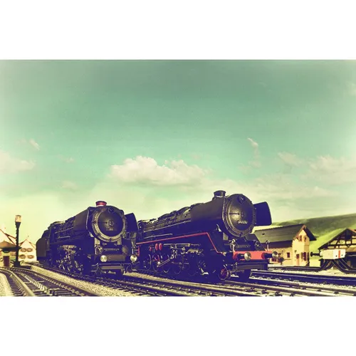 Marklin : Deux Locomotives vapeur BR44