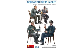 Miniart : German Soldiers in Cafe 