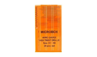 Modelcraft : Microbox Drill Set x20