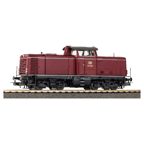 PIKO : Locomotive Diesel BR 211 (#211 200-1) DB │ Continu - Analogique