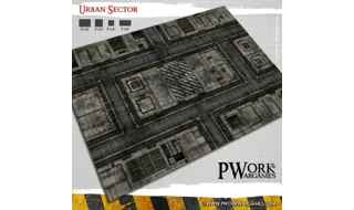 PWork Wargames : Urban Sector │ Mouse Pad