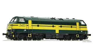 Roco : locomotive diesel cabine flottante SNCB TYPR 54.03