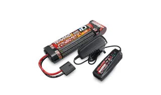 Traxxas ID :  Chargeur et Accus NIMH Flat