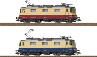 Trix : Locomotive électrique double traction RE421 MFX Sound