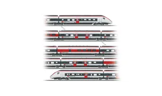 Trix : Train Automoteur à grande vitesse RABe 501 Giruno