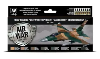 Vallejo : Usaf Colors Post WWII To present Aggessor Squadron Pat1