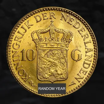 10 florins néerlandais - florin d'or