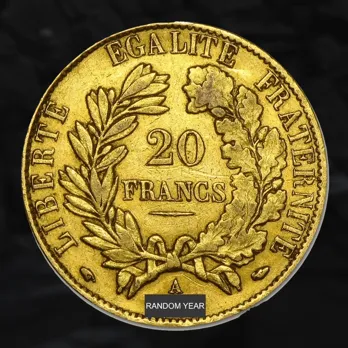 20 francs français - Ceres